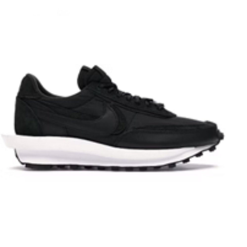 LD Waffle Sacai Black Nylon Sneaker (Pre-Owned)